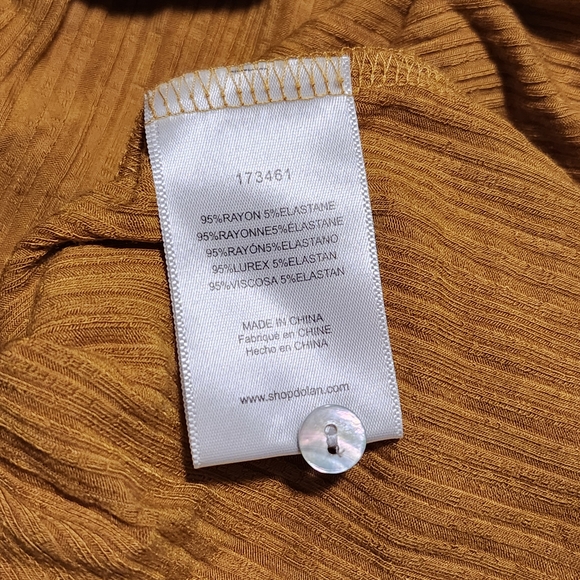 anthropologie mustard maxi Dress - Picture 4 of 4